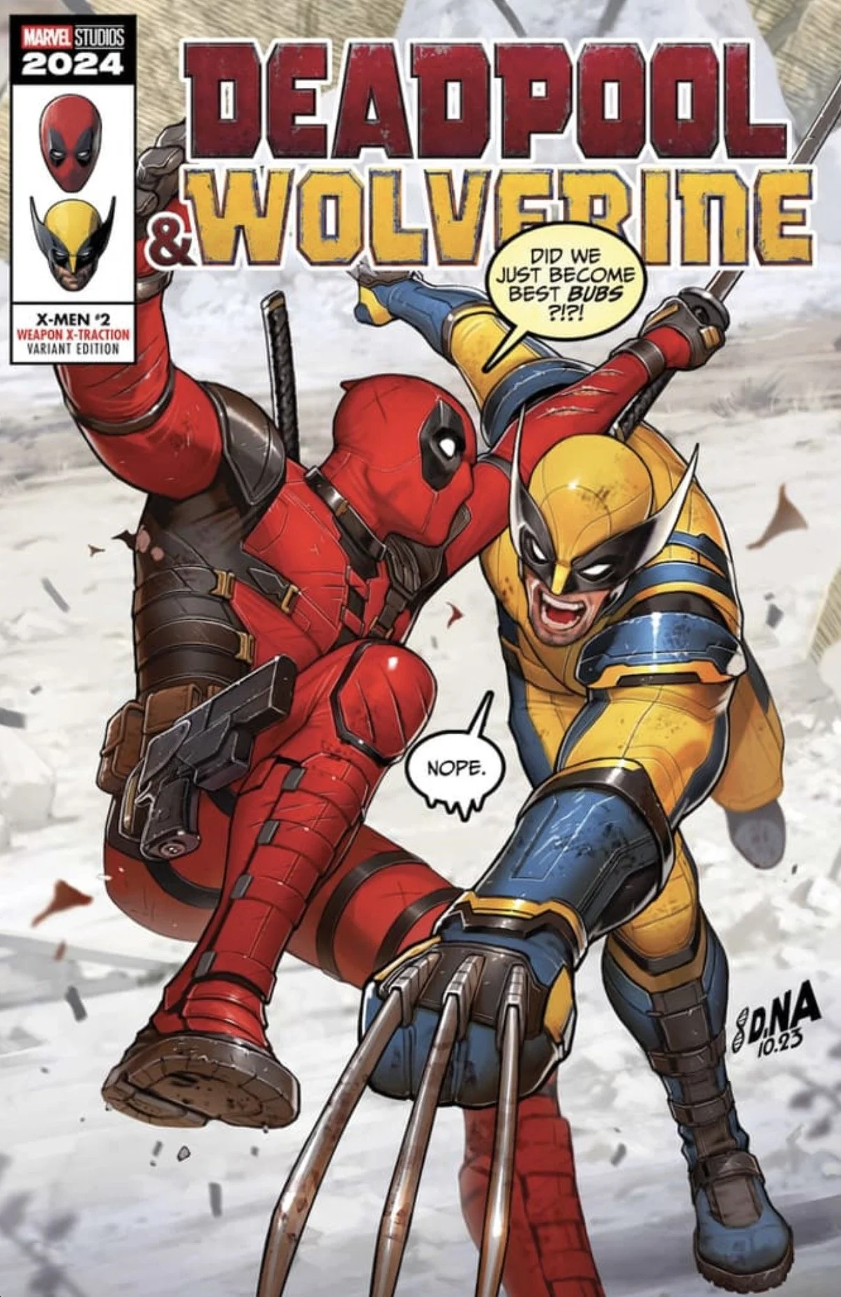 Here S A Collection Of Deadpool Wolverine Comic Book Variant Covers